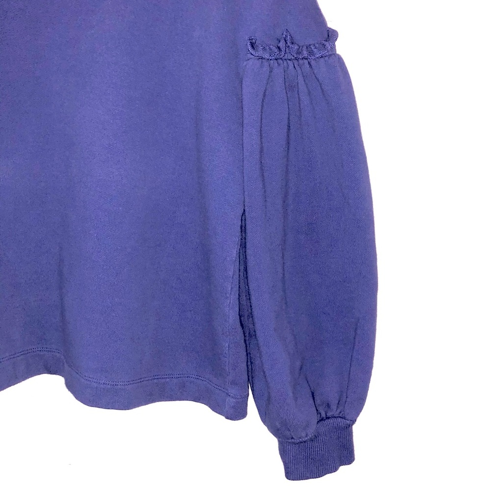 Lou & Grey Ruffle Sleeve Sweatshirt - Picture 4 of 4